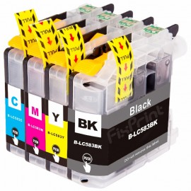 Cartridge Xantri Bro LC583BK LC583BK LC 583 Black, Tinta Printer Bro MFCJ2510 MFCJ3520 MFCJ3720