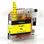 Cartridge Xantri Bro LC535XL LC535Y LC 535 XL Yellow, Tinta Printer Bro DCPJ100 J105 MFCJ200