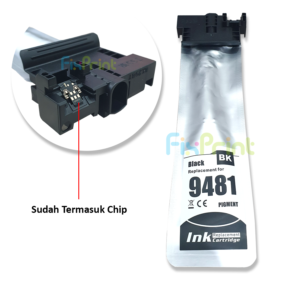 Cartridge Xantri EP T948 T 948 T9481 T 9481 E9481 E 9481 T9481 E9481 Black ,Tinta Printer EP Work Force WFC5290 WFC5790 C5290 C5790 