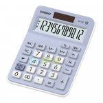 Kalkulator Casio MX-12B-LB 12 Digit, Calculator Desktop 12 Digits MX 12B Light Blue Original