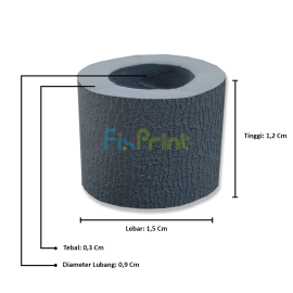 Karet Roller Bawah EP L1110 L1210 L1256 L3100 L3101 L3110 L3116 L3210 L3216 L3211 L3150 L3250 L3256 L3156 L4150 L4160 L5190 L5290 L5296 . Karet Roll Penarik Kertas Printer Ink Tank EcoTank L-1110 L-3110 L-3150 L-5190