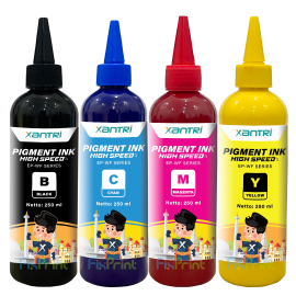 Tinta Xantri Pigment Black 250ml High Speed Printer EP Workforce WF-C5390 WF-C5890 WF-C5290 WF-C5790