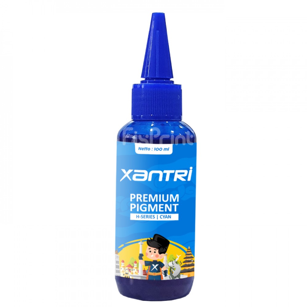 Tinta Xantri Pigment HPC Cyan 100ml, Refill Cartridge 932 932XL 933 933XL 950 950XL 951 951XL 955 955XL 970 970XL 971 971XL Printer Officejet 6100 6600 6700 7110 7510 7610 7612 Pro X451dn X451dw X476dn X476dw X551dn X551dw X576dn X576dw